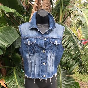Gap denim vest